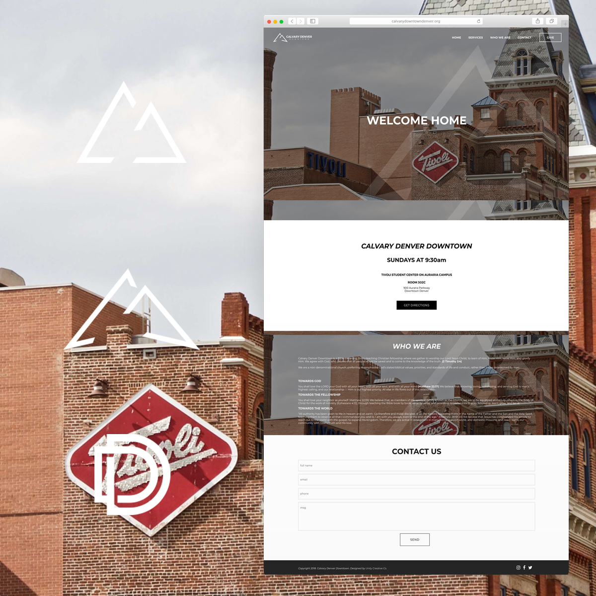 branding - creative - agency - logo design - community -marketing - web design - social media - revive church - church branding - church design - orange county